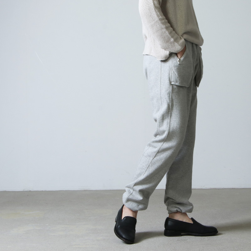 unfil (アンフィル) vintage cotton-fleece truck pants ...