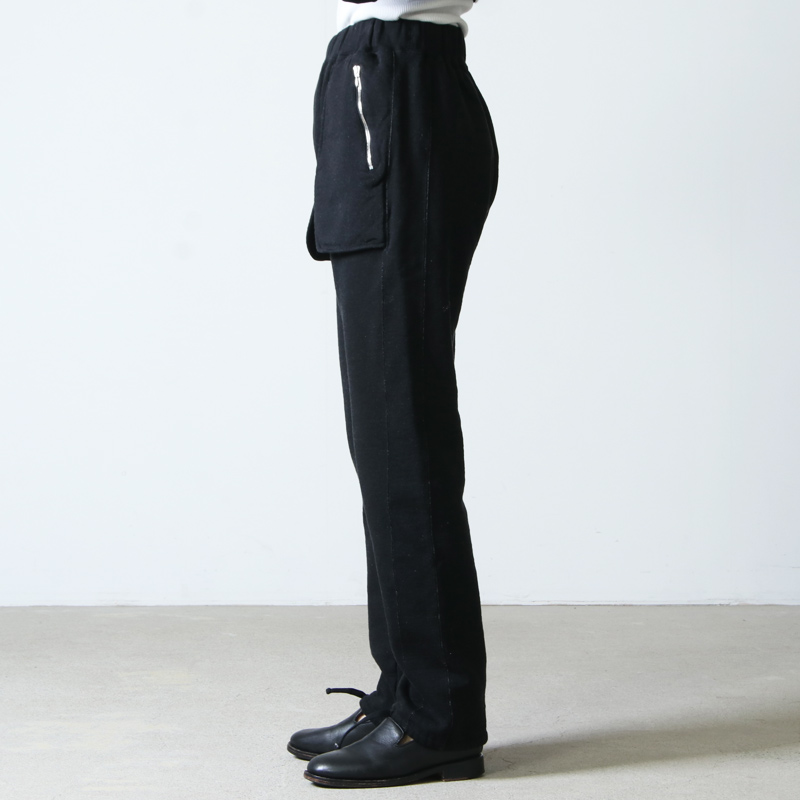unfil (アンフィル) vintage cotton-fleece truck pants 