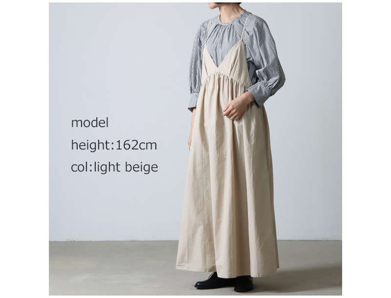 unfil(ե) chambray weather-cloth camisole dress