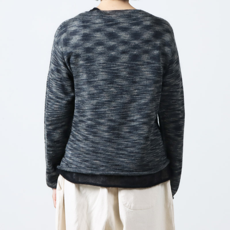 unfil(ե) extrakid mohair & silk layered sweater