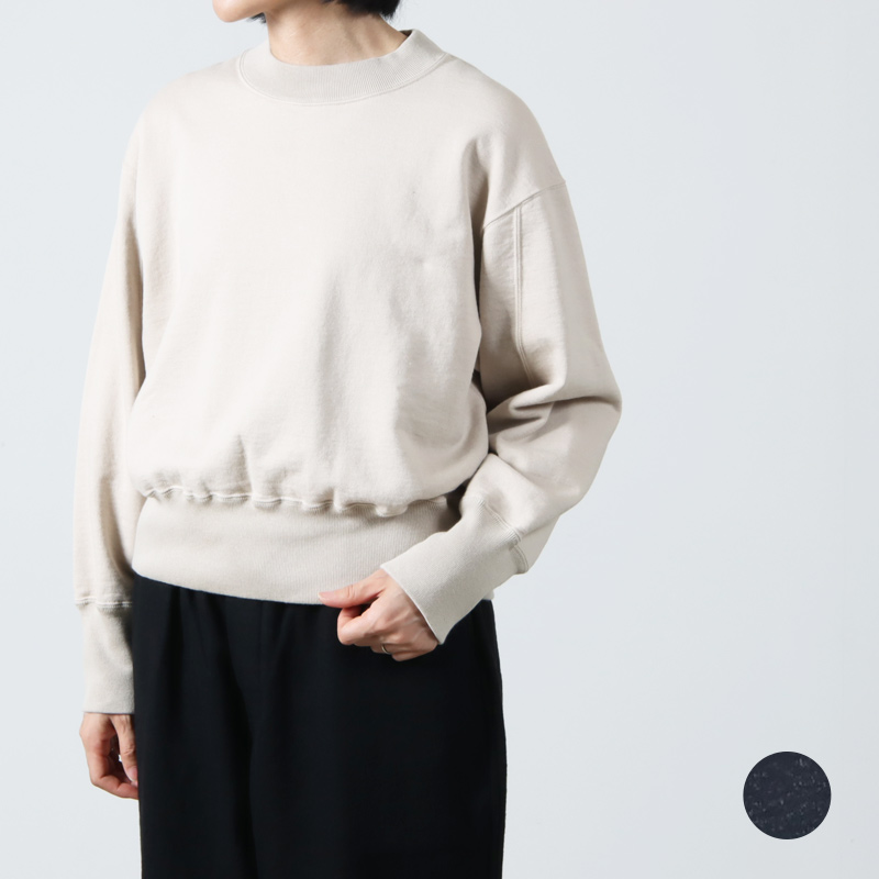 unfil (ե) vintage cotton fleece cropped sweatshirt / ơåȥե꡼åץɥåȥ