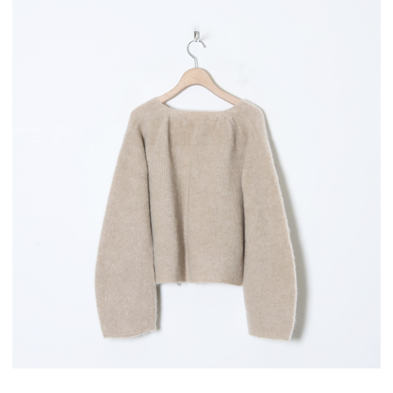 unfil(ե) stretch superkid mohair short cardigan