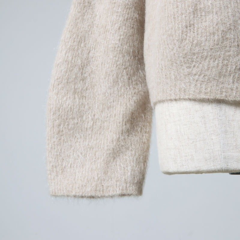 unfil(ե) stretch superkid mohair short cardigan