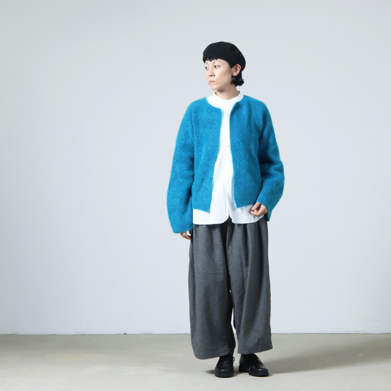 unfil(ե) stretch superkid mohair short cardigan