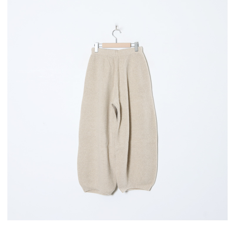 unfil(ե) superfine lambs & chenille ribbed-knit wide-leg pants