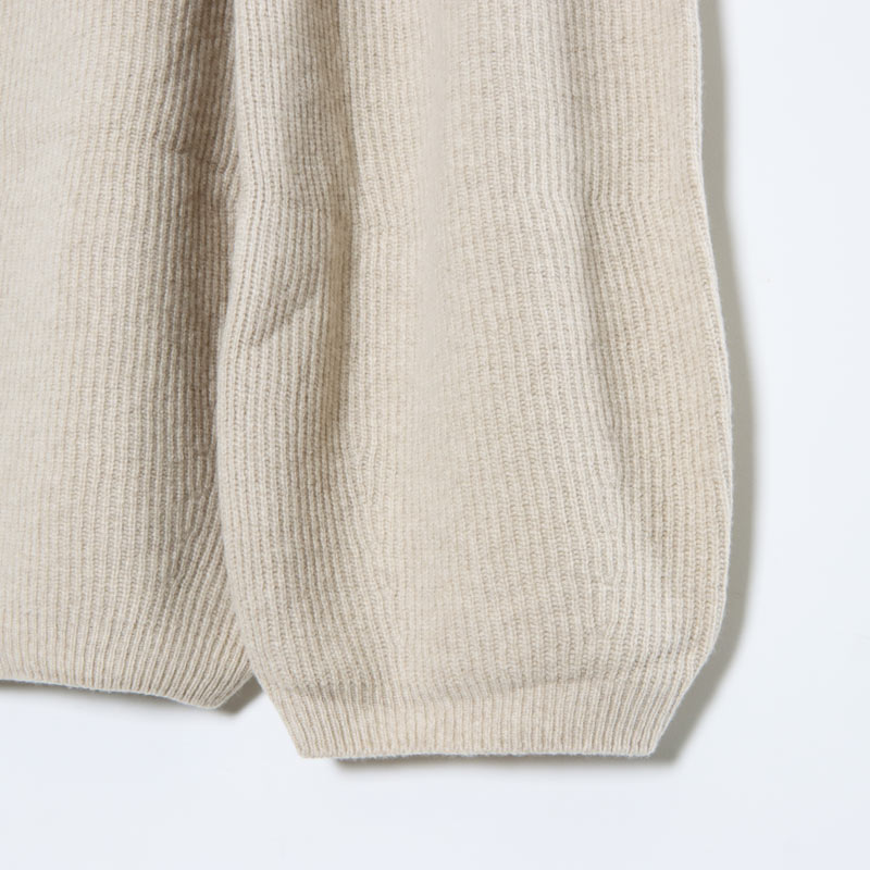 unfil(ե) superfine lambs & chenille ribbed-knit wide-leg pants