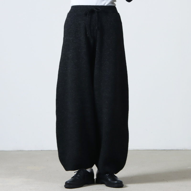 unfil(ե) superfine lambs & chenille ribbed-knit wide-leg pants