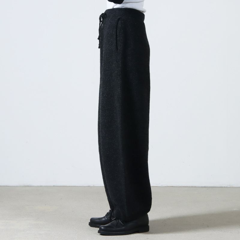 unfil(ե) superfine lambs & chenille ribbed-knit wide-leg pants