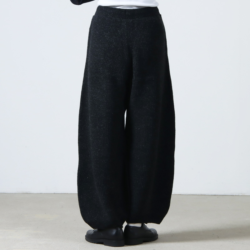 unfil(ե) superfine lambs & chenille ribbed-knit wide-leg pants