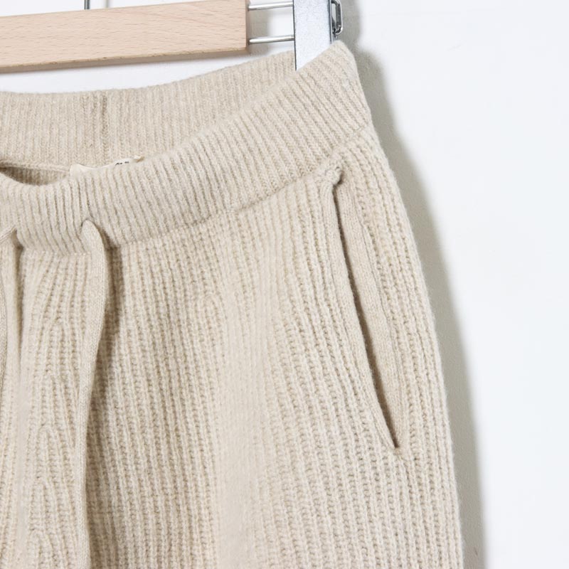 unfil(ե) superfine lambs & chenille ribbed-knit wide-leg pants