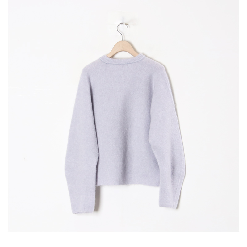 unfil(ե) stretch superkid mohair crew-neck P/O