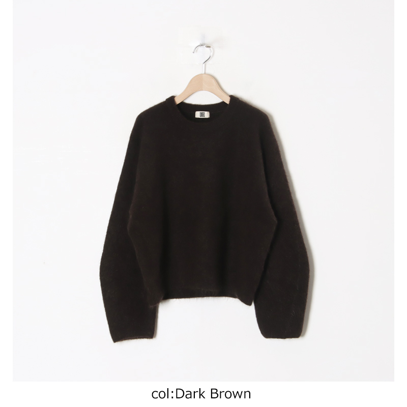 unfil(ե) stretch superkid mohair crew-neck P/O