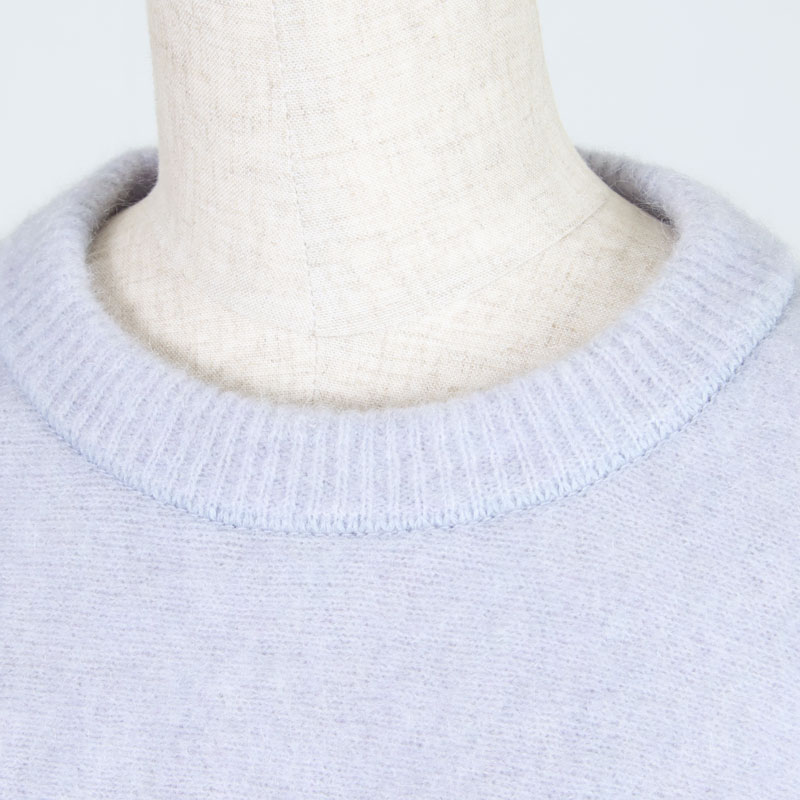 unfil(ե) stretch superkid mohair crew-neck P/O