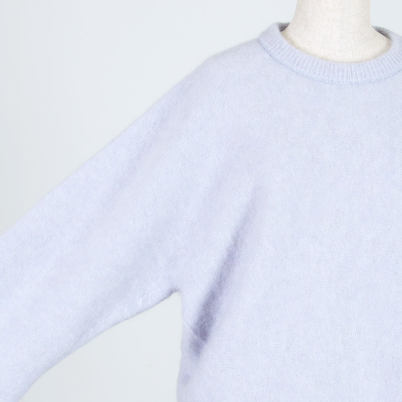 unfil(ե) stretch superkid mohair crew-neck P/O
