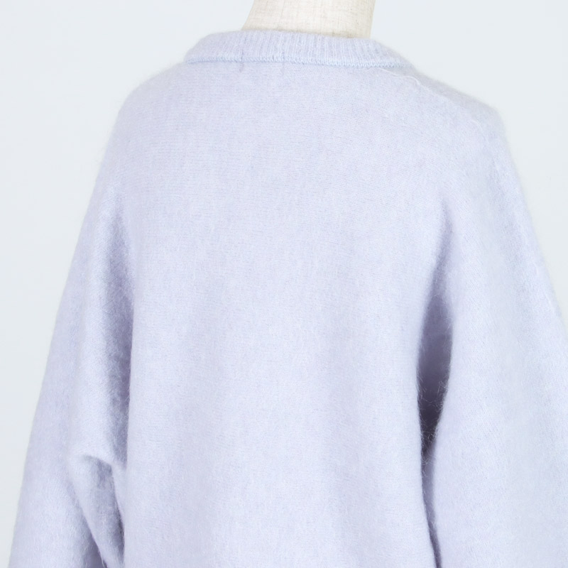 unfil(ե) stretch superkid mohair crew-neck P/O