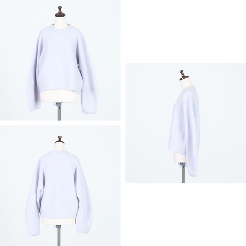 unfil(ե) stretch superkid mohair crew-neck P/O