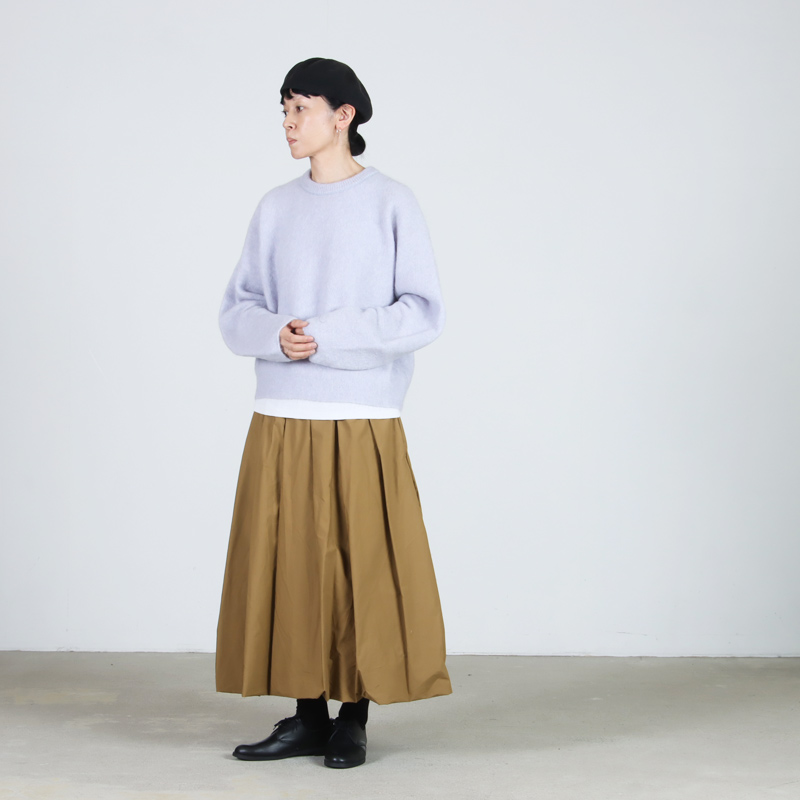 unfil(ե) stretch superkid mohair crew-neck P/O