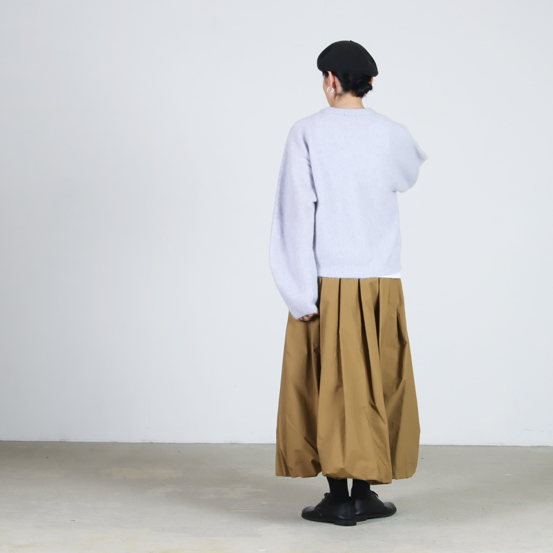 unfil(ե) stretch superkid mohair crew-neck P/O