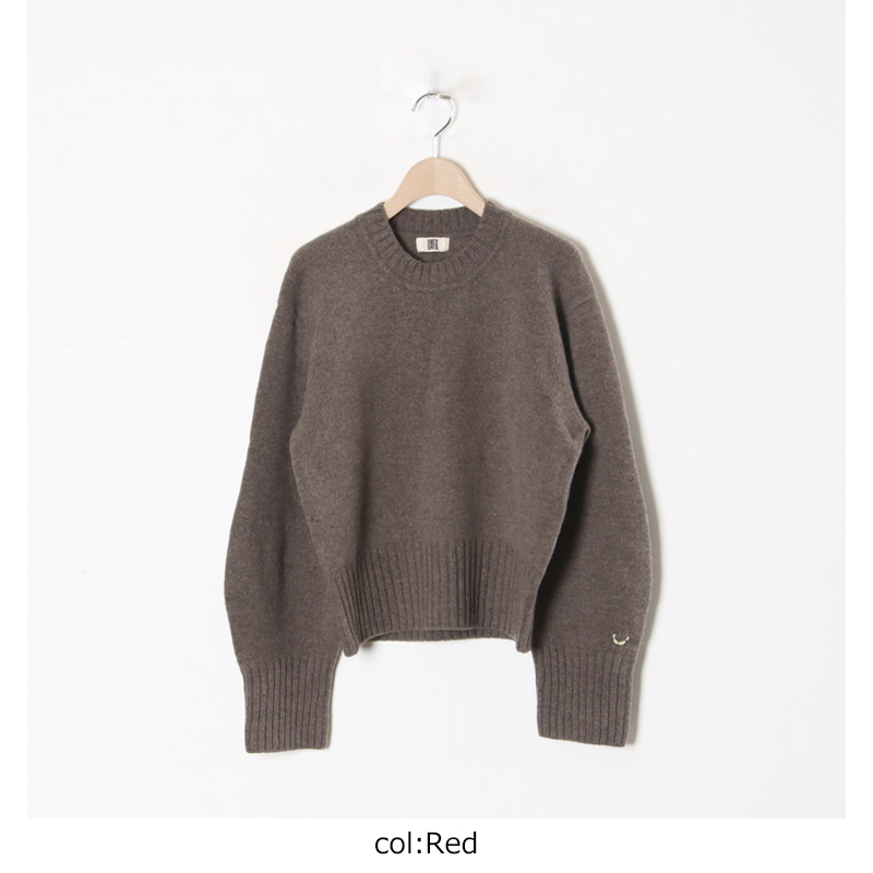 unfil(ե) fine lambs wool crew-neck P/O