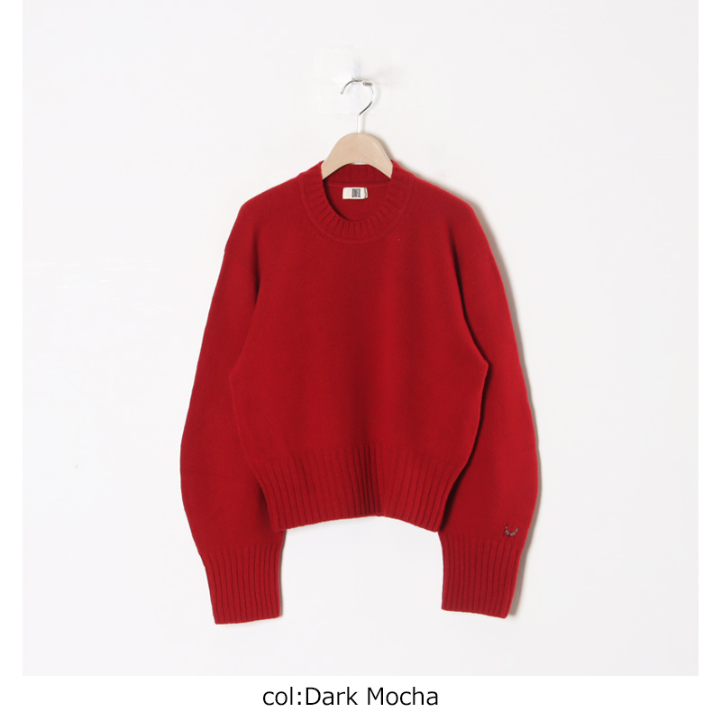 unfil(ե) fine lambs wool crew-neck P/O