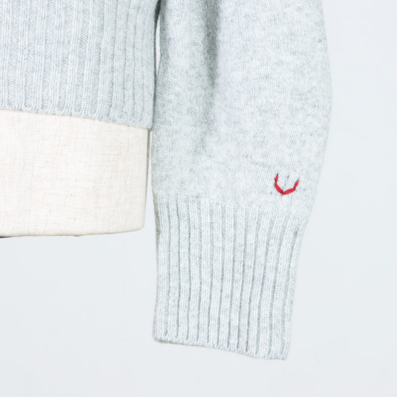 unfil(ե) fine lambs wool crew-neck P/O