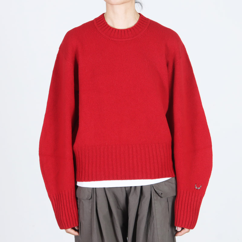 unfil(ե) fine lambs wool crew-neck P/O
