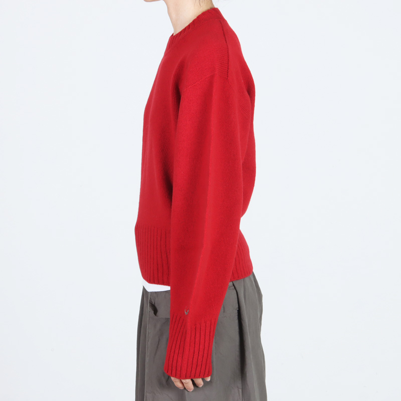 unfil(ե) fine lambs wool crew-neck P/O