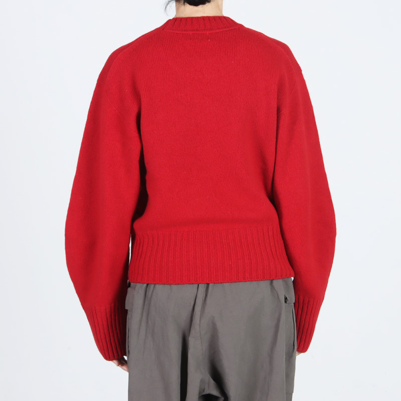 unfil(ե) fine lambs wool crew-neck P/O