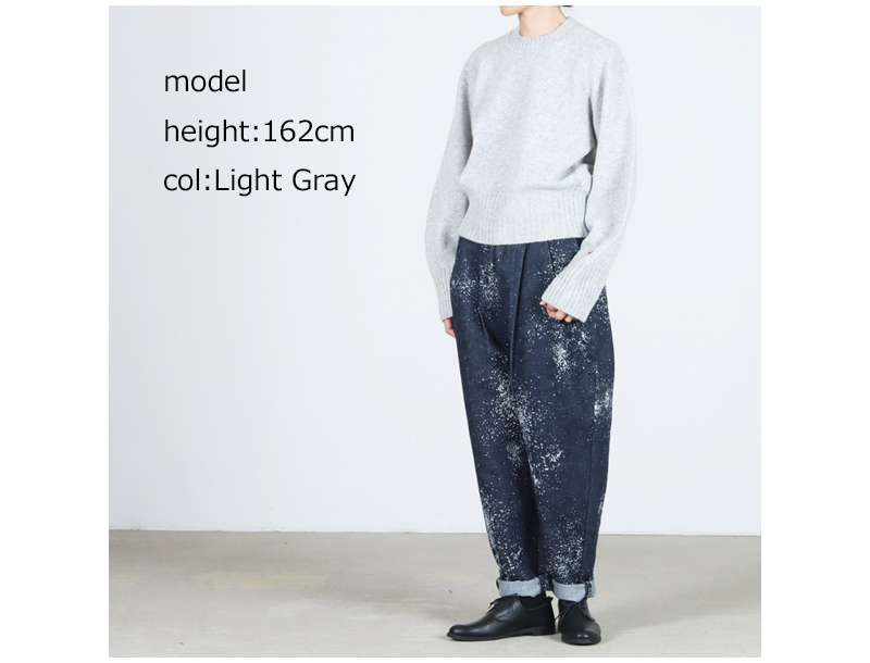 unfil(ե) fine lambs wool crew-neck P/O