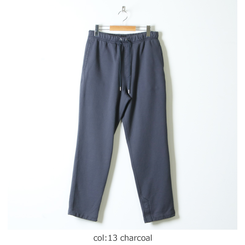 unfil (アンフィル) cotton french terry sweat pants / コットン ...