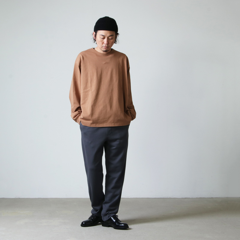 unfil (アンフィル) cotton french terry sweat pants / コットン ...