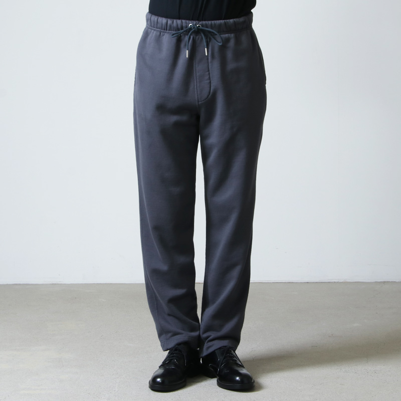 unfil (アンフィル) cotton french terry sweat pants / コットン ...