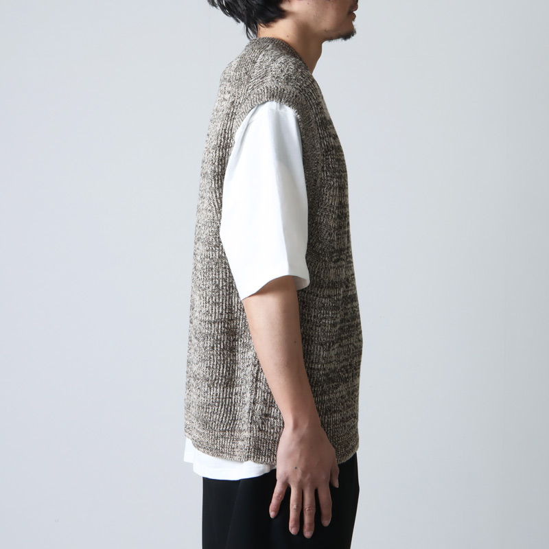 unfil(ե) organic hemp ribbed-knit vest