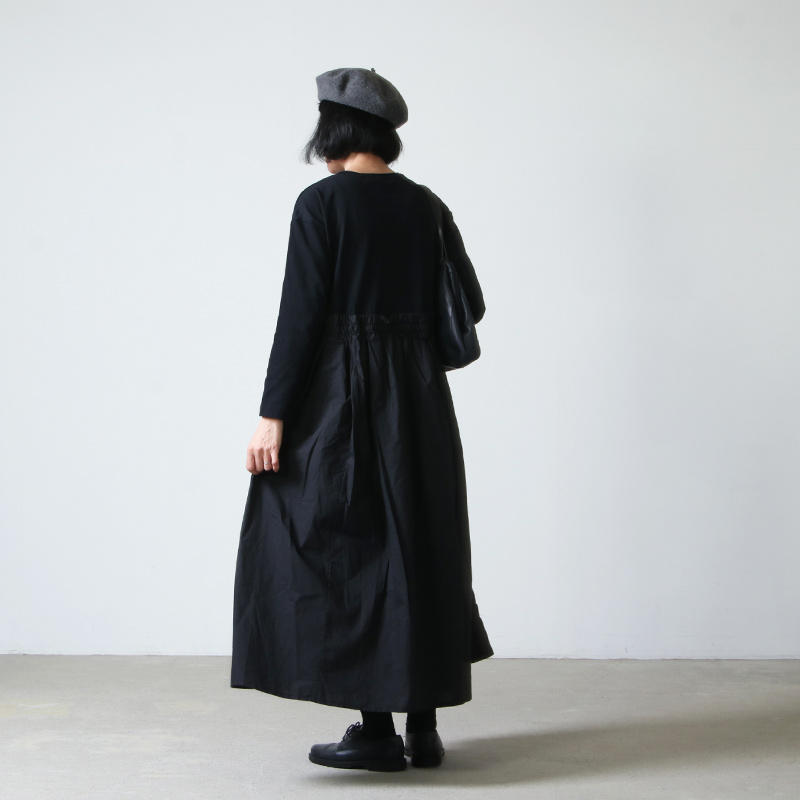 Universal Tissu ユニバーサルティシュ クラシック天竺 マキシワンピース