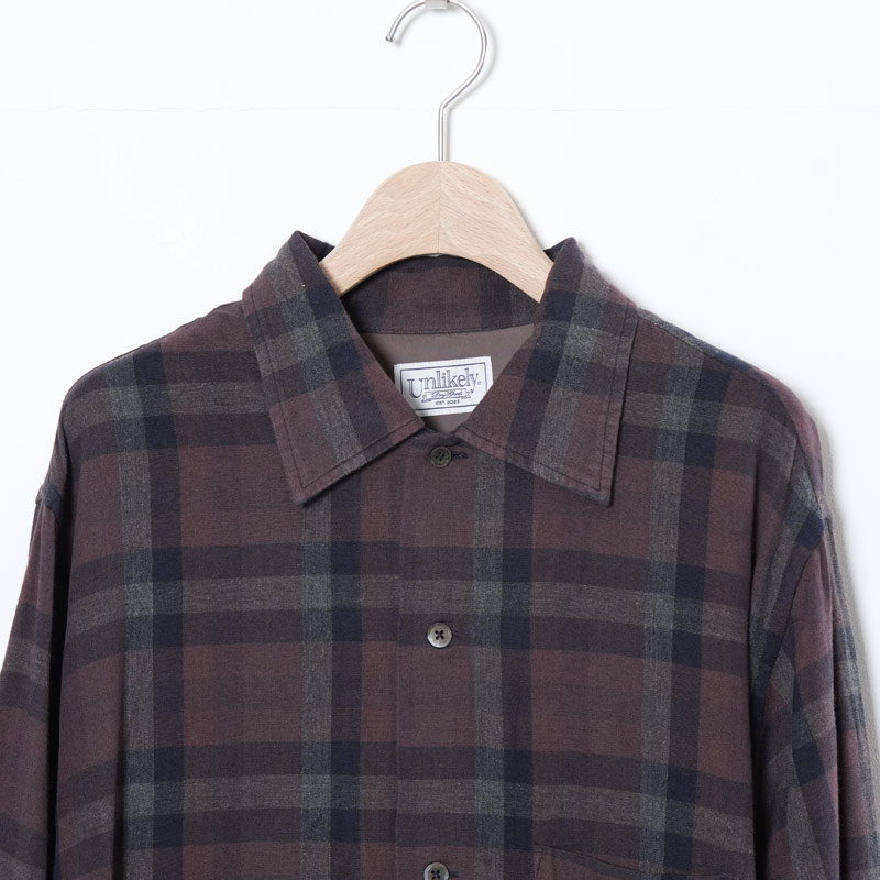 Unlikely(����饤���꡼) Unlikely 60s Sports Shirt Cotton/Rayon