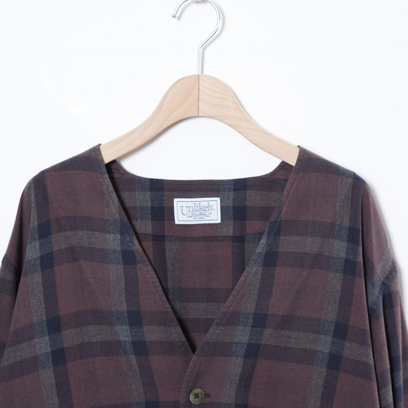 Unlikely(����饤���꡼) Unlikely Shirts Cardigan Cotton/Rayon