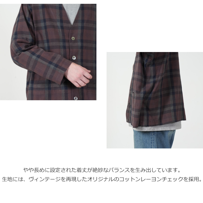 Unlikely(����饤���꡼) Unlikely Shirts Cardigan Cotton/Rayon