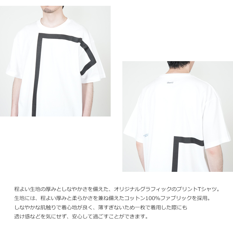 UNTRACE(����ȥ졼��) _272��Graphic Tee S/S