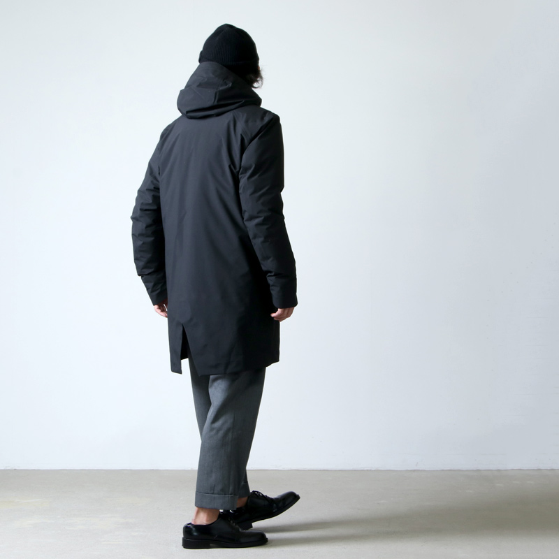 ARC'TERYX VEILANCE◇Monitor Down Coat/ダウンコート/XS/ナイロン/BLK