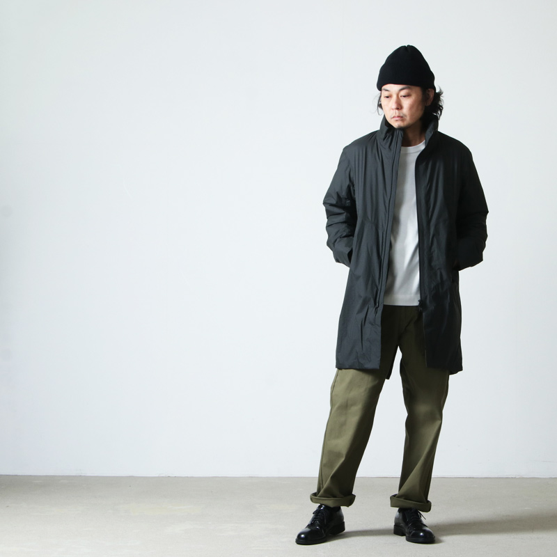 色チャコールグレーARC’TERYX VEILANCE Monitor Coat XS