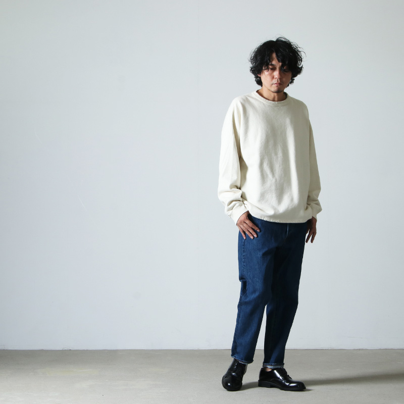 WALLA WALLA SPORTS (ワラワラスポーツ) L/S BOX SWEAT SHIRTS / ロングスリーブボックススウェットシャツ