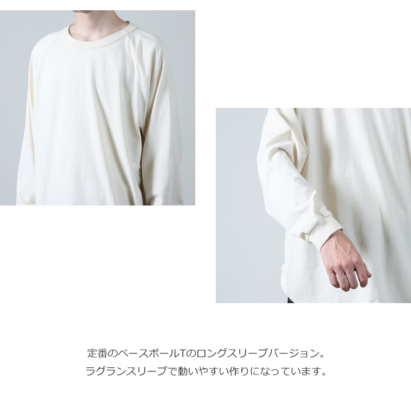 WALLA WALLA SPORTS(饹ݡ) L/S LOOSE BASEBALL TEE