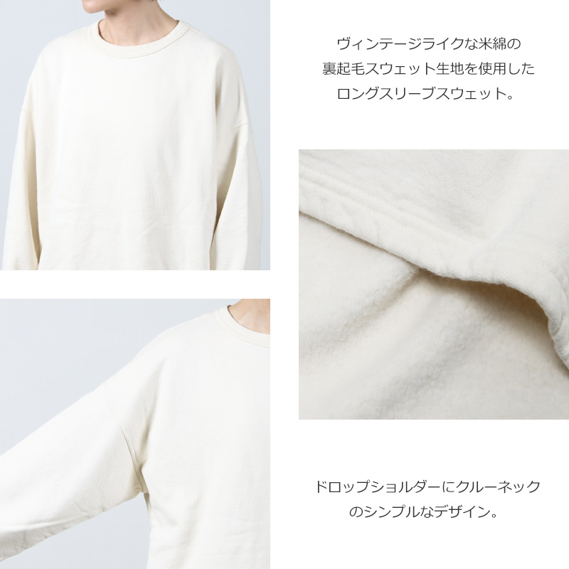 WALLA WALLA SPORTS(饹ݡ) L/S BOX SWEAT