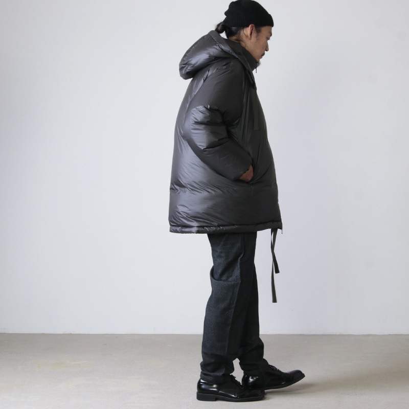 WELLDER() Extended Down Jacket Inside Down & Feather