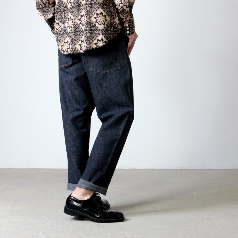 WELLDER (ウェルダー) Single Reversed & Five-Pockets Tapered Trousers