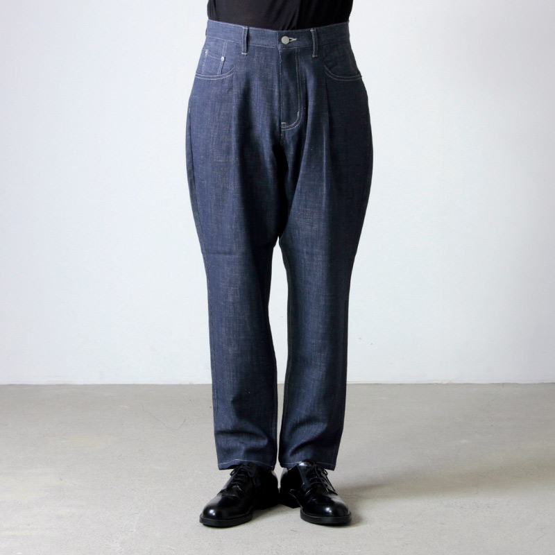 WELLDER() Single Reversed & Five-Pockets Tapered Trousers