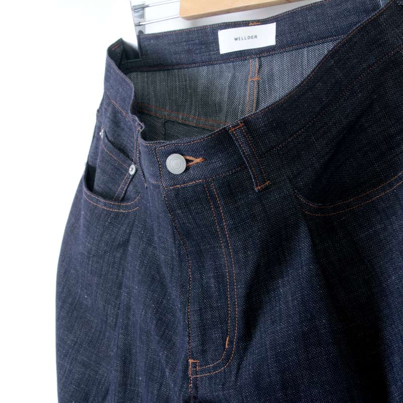 WELLDER (ウェルダー) Single Reversed & Five-Pockets Tapered Trousers