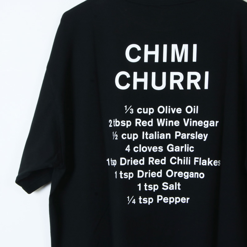 WELLDER() Crew Neck T-Shirt CHIMI CHURRI