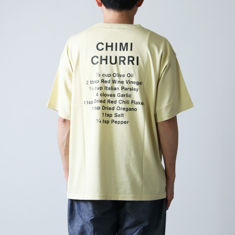 WELLDER() Crew Neck T-Shirt CHIMI CHURRI