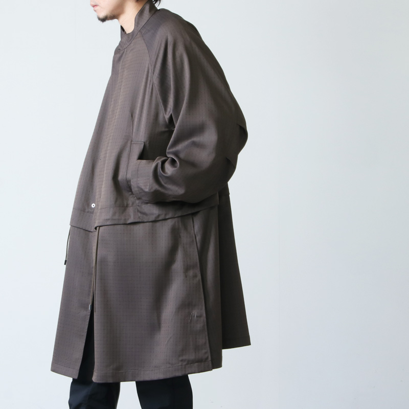 WELLDER (ウェルダー) Stand Collar Coat / スタンドカラーコート